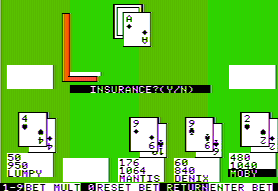 Ken Uston's Professional Blackjack abandonware