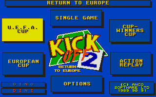 Kick Off 2: Return To Europe 1