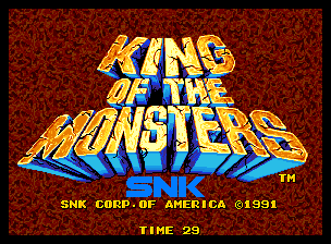 King of the Monsters 0