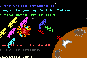 Kurt's Spaced Invaders 0