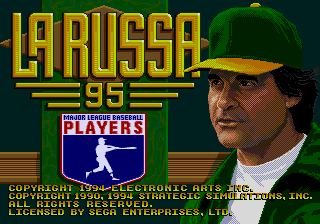 La Russa Baseball 95 0