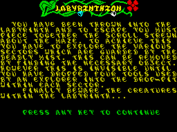 Labyrinthion abandonware