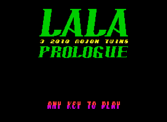 Lala: Prologue abandonware