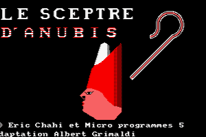 Le Sceptre d'Anubis 0