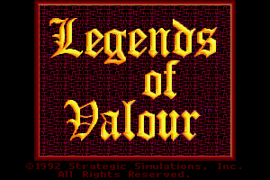 Legends of Valour 0
