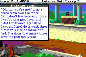 Leisure Suit Larry III: Passionate Patti in Pursuit of the Pulsating Pectorals 10