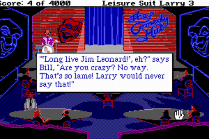 Leisure Suit Larry III: Passionate Patti in Pursuit of the Pulsating Pectorals 12