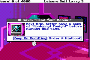 Leisure Suit Larry III: Passionate Patti in Pursuit of the Pulsating Pectorals 17