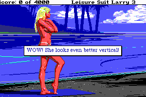 Leisure Suit Larry III: Passionate Patti in Pursuit of the Pulsating Pectorals 6