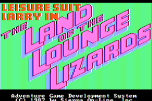 Leisure Suit Larry in the Land of the Lounge Lizards 0