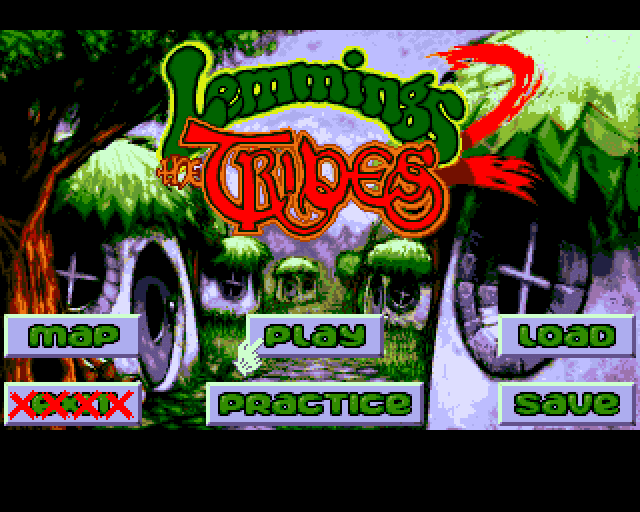 Lemmings 2: The Tribes - Retro Game Cases 🕹️