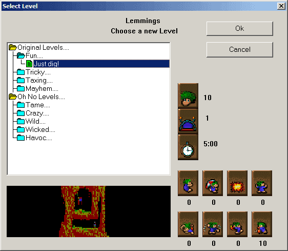 Download All New World of Lemmings (DOS) game - Abandonware DOS