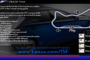Lexus ISF Track Time 2