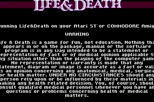 Life & Death 1