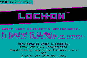 Lock-On 0