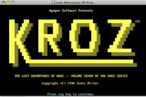 Lost Adventures of Kroz abandonware