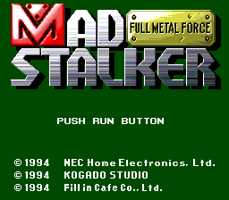 Mad Stalker: Full Metal Force 0