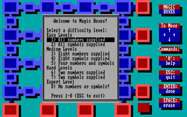 Magic Boxes abandonware