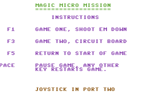 Magic Micro Mission 1