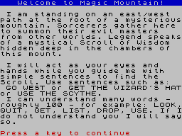 Magic Mountain abandonware