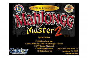 MahJongg Master 2 1