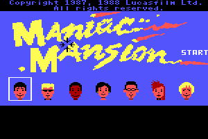 Maniac Mansion 1