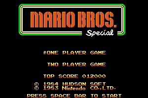 Mario Bros. Special 0