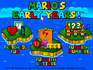 Mario's Early Years: CD-ROM Collection 0