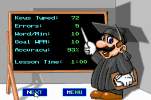 Mario Teaches Typing 6