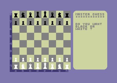 Master Chess abandonware