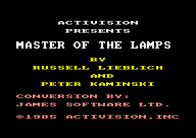 Master of the Lamps 1