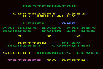 Mastermatch abandonware