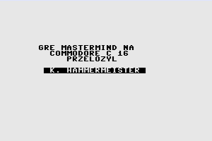 Mastermind 0