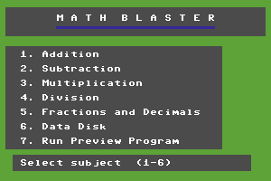 Math Blaster! 1