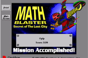 Math Blaster: Episode 2 - Secret of the Lost City 27