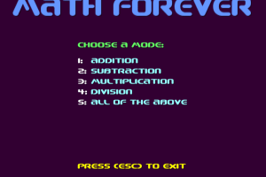 Math Forever 0