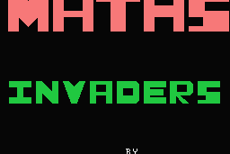 Maths Invaders abandonware