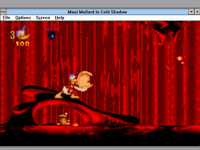 Maui Mallard in Cold Shadow abandonware