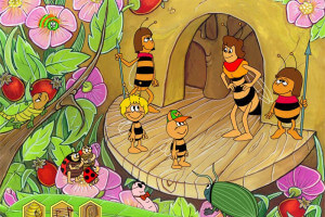 Maya the Bee: What a Thunderstorm 14