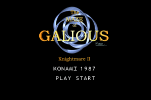 Maze of Galious 2