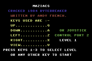 Maziacs 0