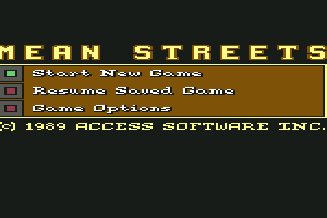 Mean Streets 1