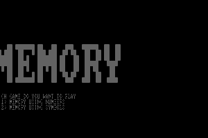 Memory 1