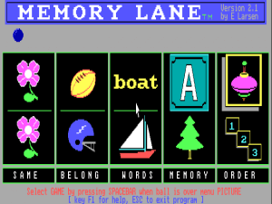 Memory Lane 1