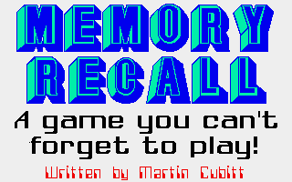 Memory Recall 0