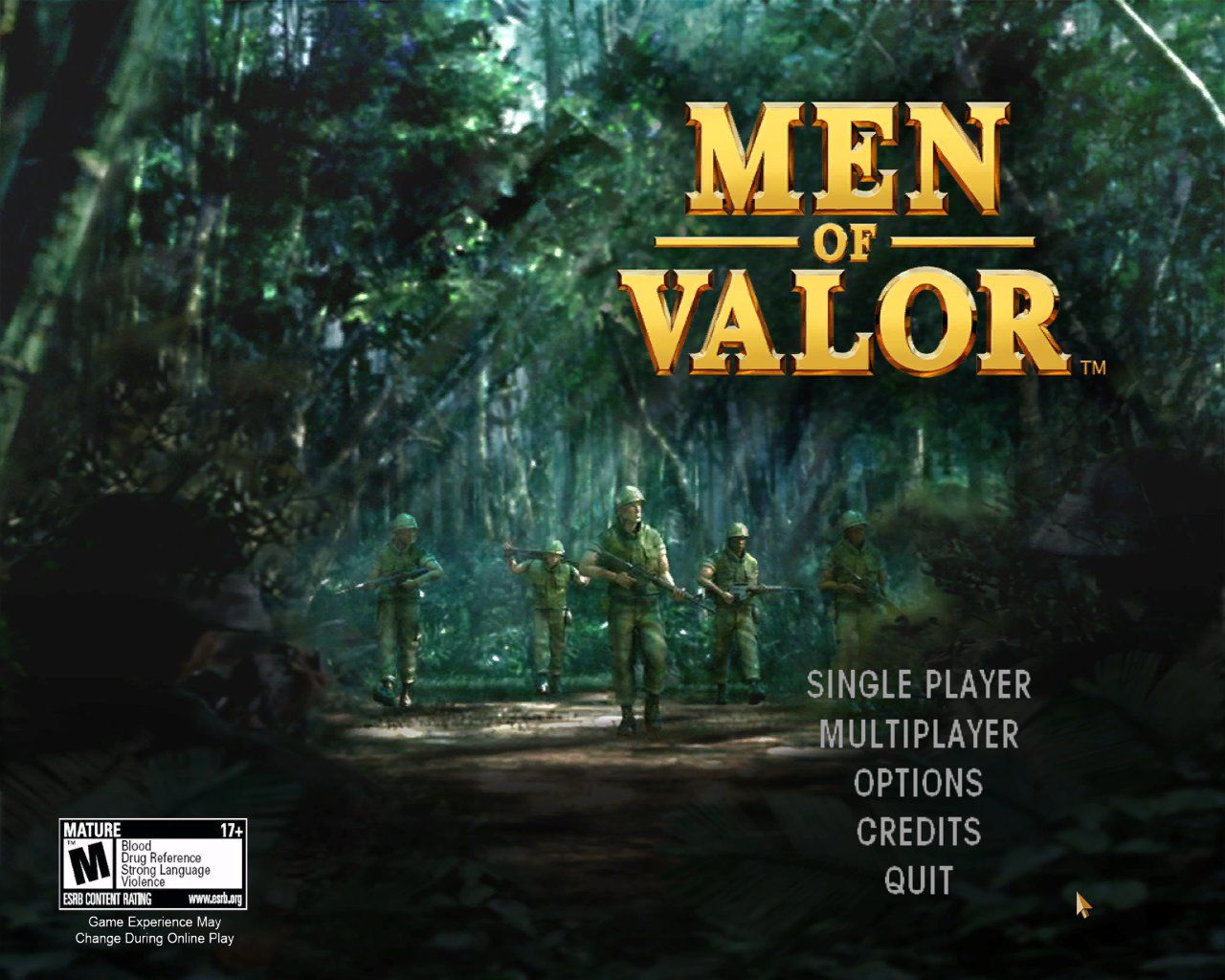 men of valor game cast