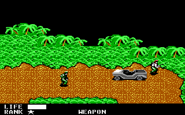 Screenshot of Metal Gear 2: Solid Snake (MSX, 1990) - MobyGames