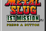 Metal Slug 1st Mission 0