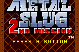Metal Slug 2nd Mission 0