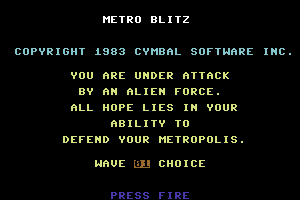 Metro Blitz 0